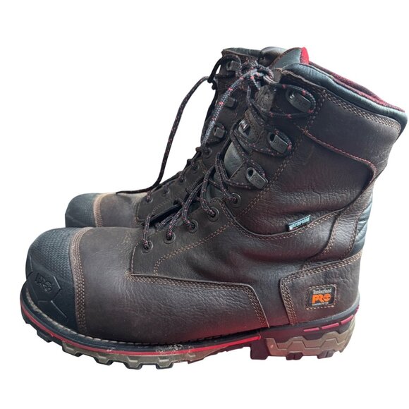 Timberland Boondock Insulated Waterproof Boot Mens 11.5 Wide Composite Toe - Picture 1 of 14
